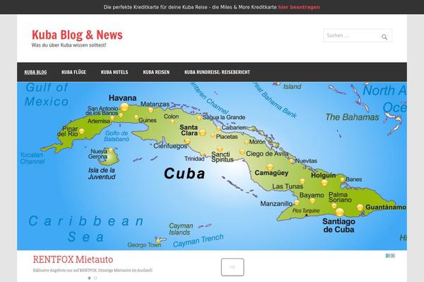 Dynamic News Lite theme site design template sample