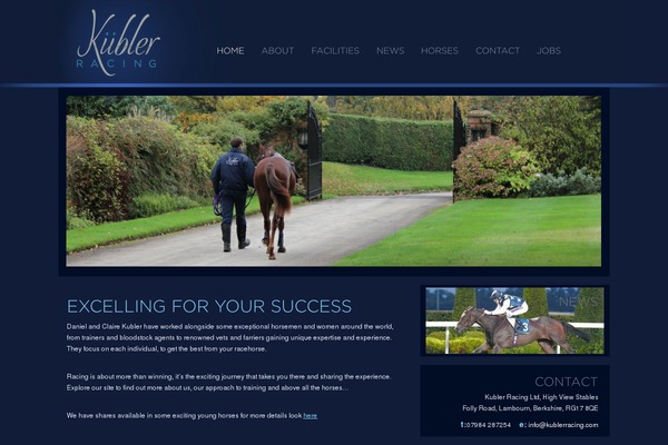 kublerracing.com site used Kubler