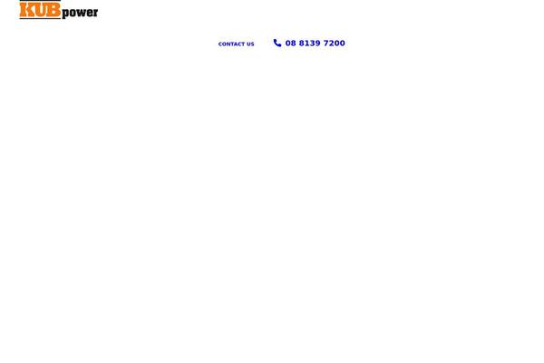 kubpower.com.au site used Kubpower
