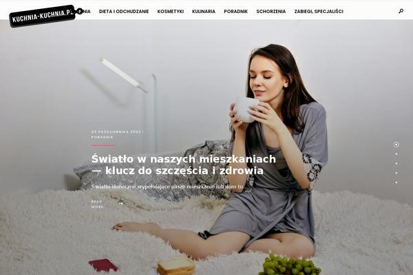 Gutenverse theme site design template sample