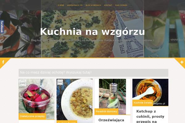 Oria theme site design template sample