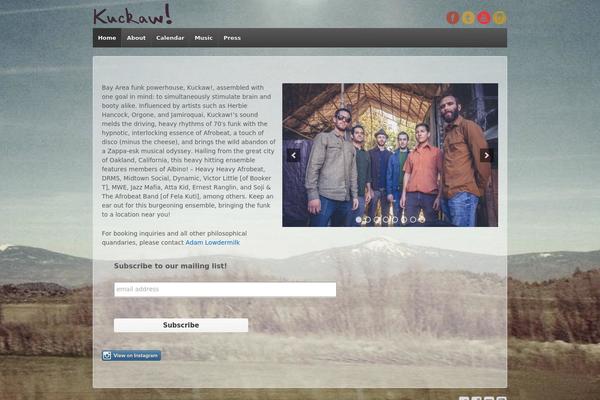 Site using GigPress plugin