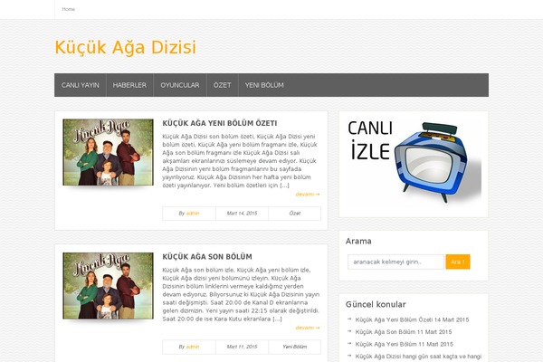 Bloggie theme site design template sample