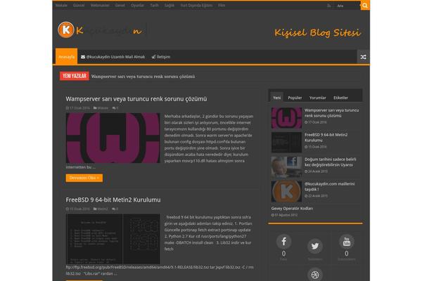 Cherrytruffle theme site design template sample