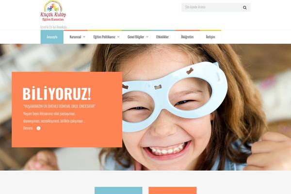 Kidsplanet theme site design template sample