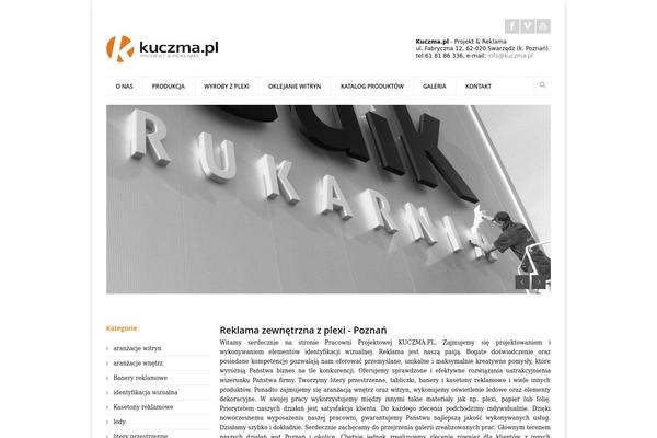 Goodnex theme site design template sample