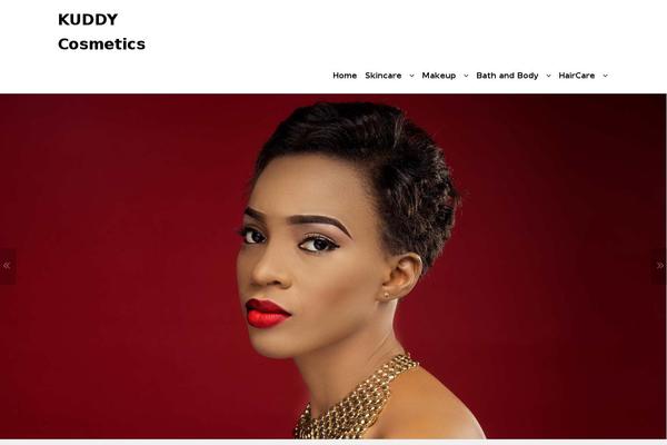 Storefront theme site design template sample