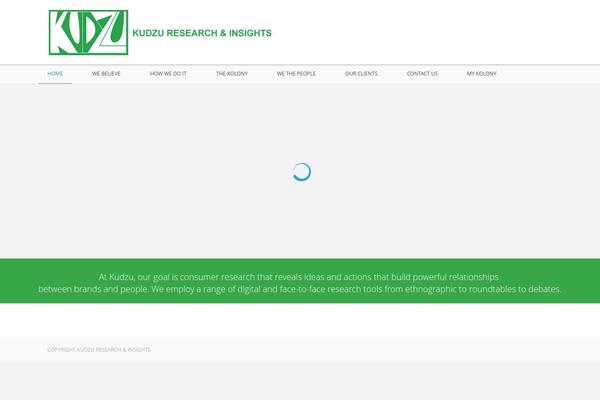 Circles theme site design template sample