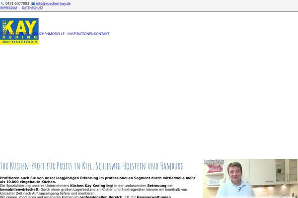 Total theme site design template sample