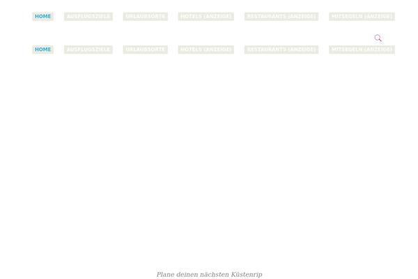 Wanderland theme site design template sample