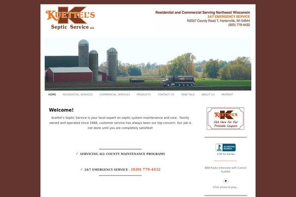 Twentyten-child theme site design template sample