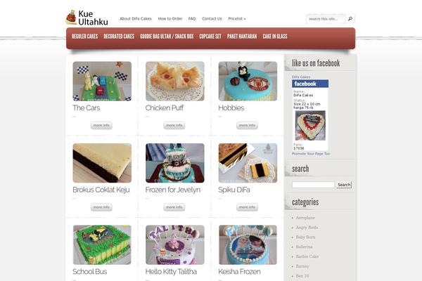 eStore theme site design template sample