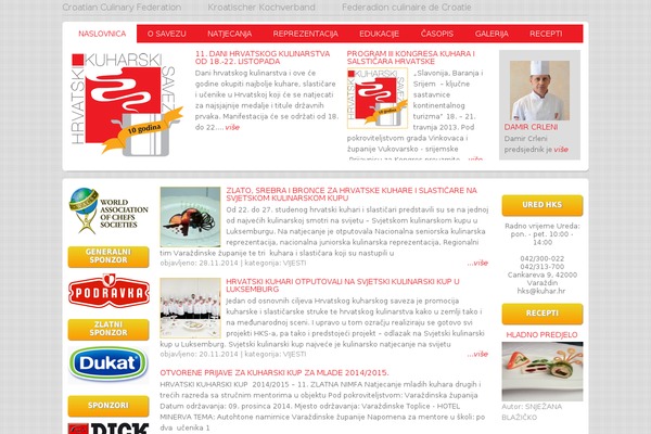 kuhar.hr site used Kuhar
