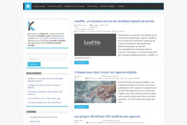Sahifa theme site design template sample
