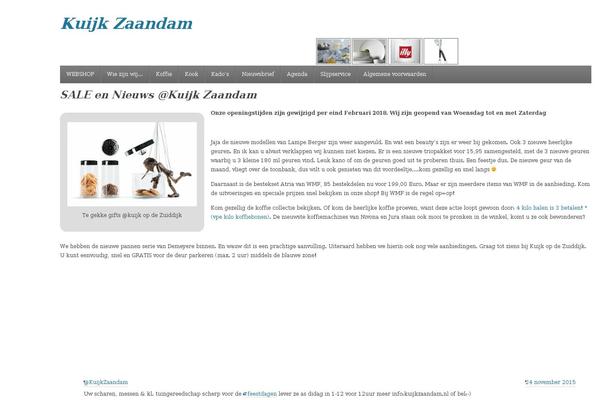 Site using Kebo Twitter Feed plugin