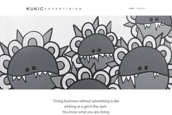 Storyteller theme site design template sample
