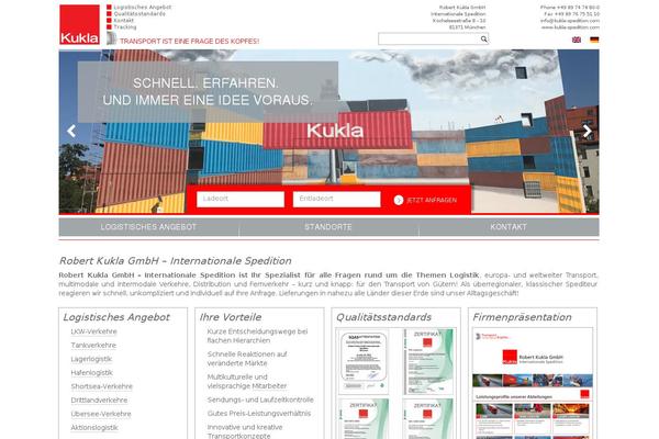 kukla-spedition.com site used Kukla-spedition