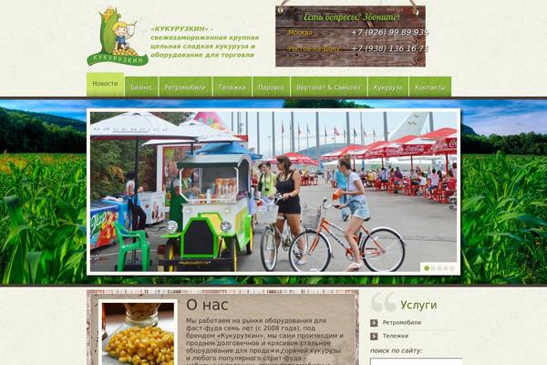 Shablon theme site design template sample