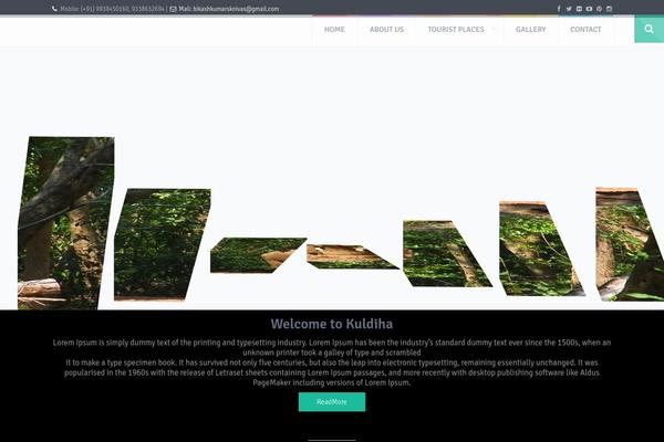 Love Travel theme site design template sample
