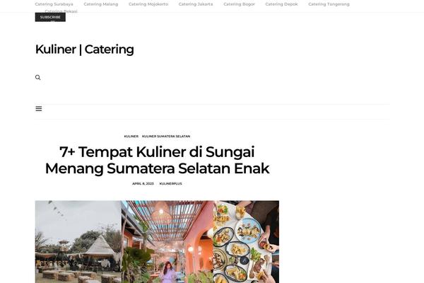 Authentic theme site design template sample