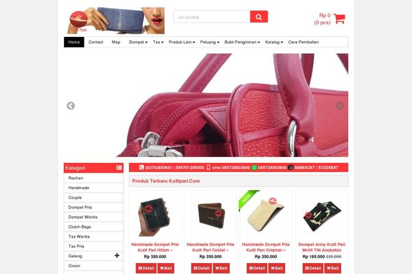 Wp-niaga theme site design template sample