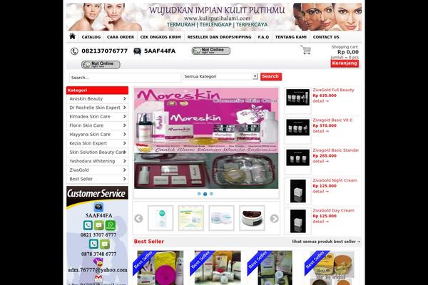 WP-Grosir theme site design template sample
