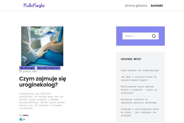 kulki-kegla.pl site used Gloss-blog