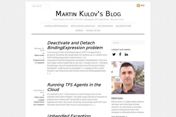 Elemin theme site design template sample