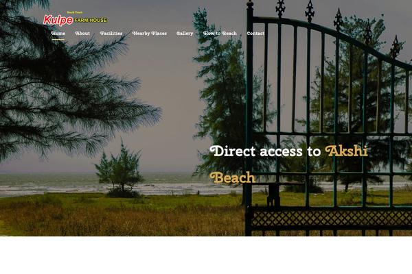 Pearl theme site design template sample