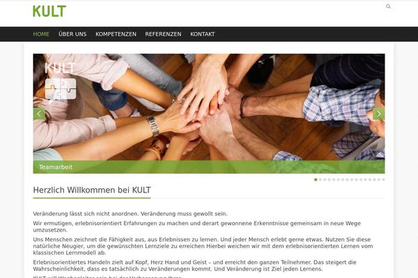 Natural theme site design template sample