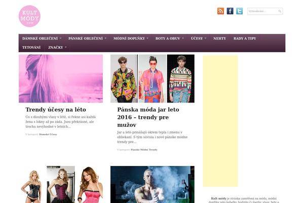 Combomag theme site design template sample