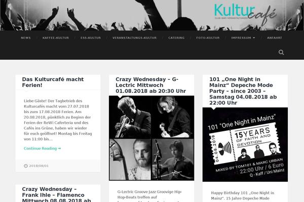 Baskerville theme site design template sample