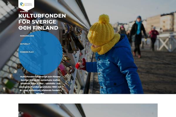 kulturfonden.net site used Kulturfonden
