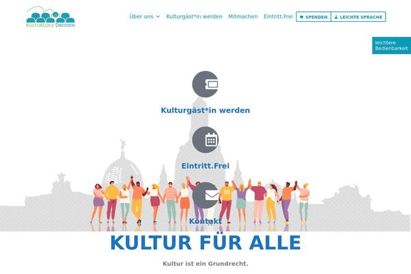 kulturloge-dresden.de site used Rife Free