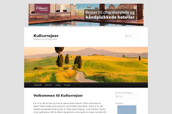 Site using Twenty Eleven Theme Extensions plugin