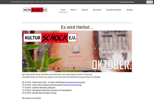 Graphy theme site design template sample