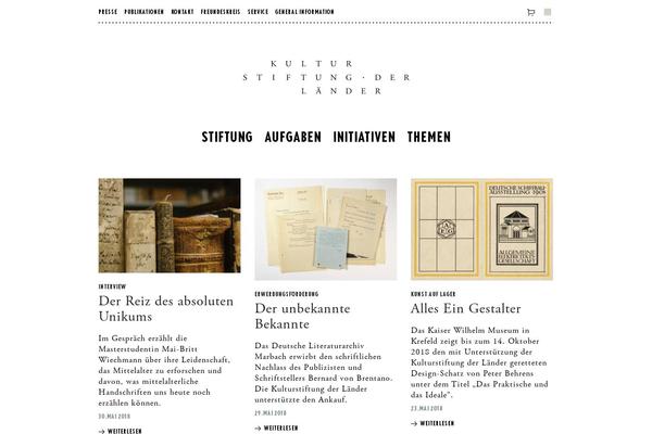 kulturstiftung.de site used Ksl