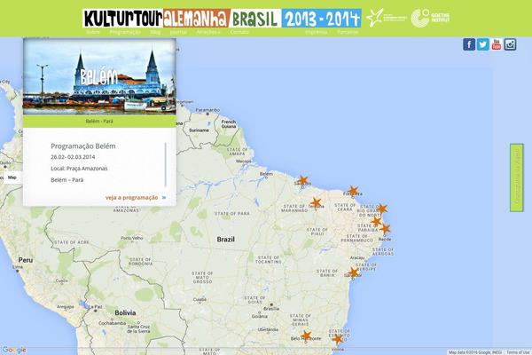 kulturtour.com.br site used Explorable