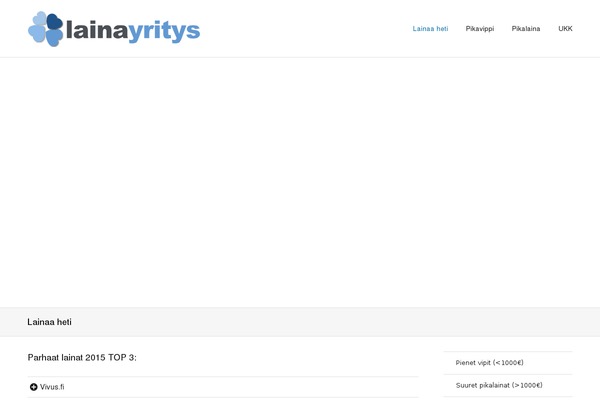 Everything theme site design template sample