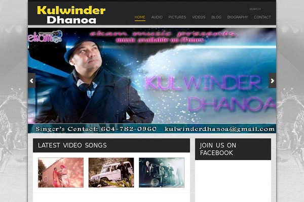 Rockit theme site design template sample