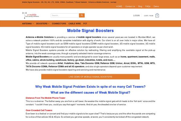 Flatsome theme site design template sample