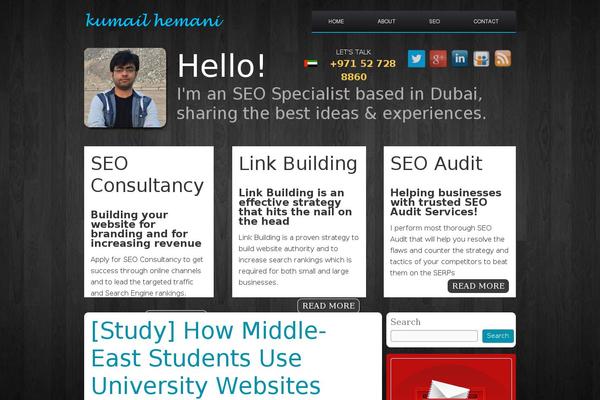 Site using Social Media Counters plugin