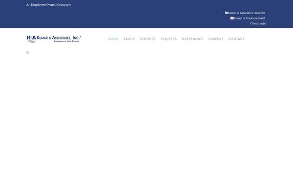 Site using Cool Timeline plugin