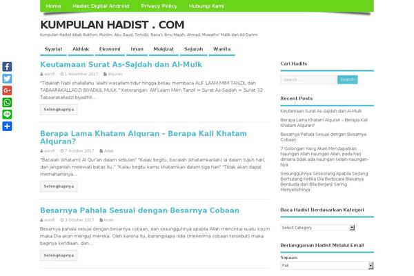 MesoColumn theme site design template sample
