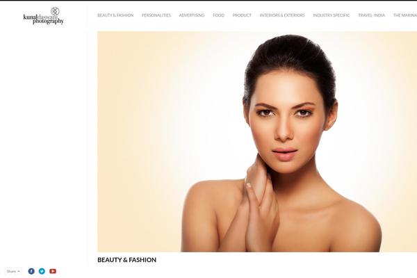 Fluxus theme site design template sample