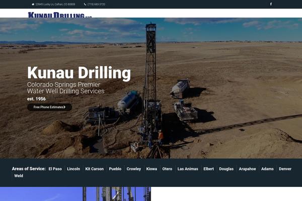 kunaudrilling.com site used Builtpress