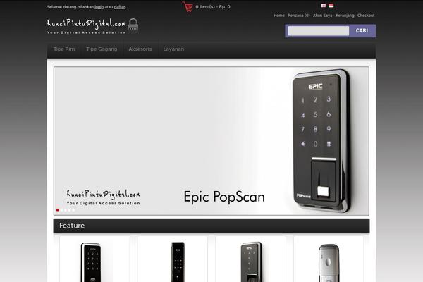 InfoWay theme site design template sample