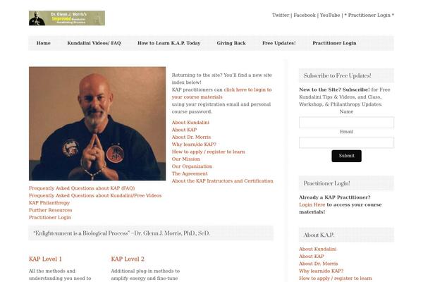 Site using Thrive Leads plugin