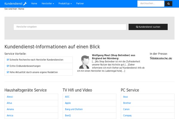 kundendienst-info.de site used Kundendienst-v3