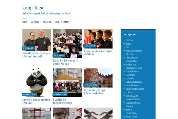 kung-fu.se site used Apostrophe